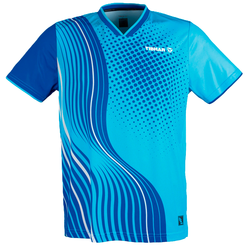 Tibhar T-shirt L2 River. Turkos