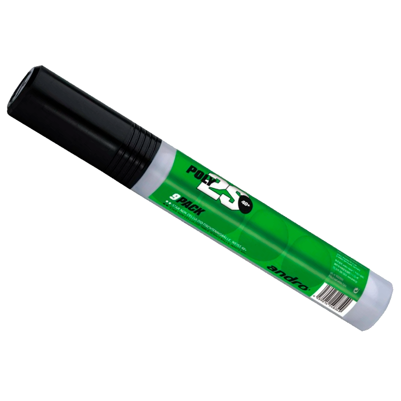 Andro Poly 2S **. Förpackning med 9 st. Vita.