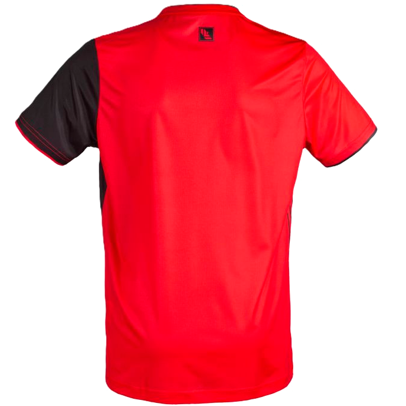 Tibhar T-shirt L2 River. Svart/röd