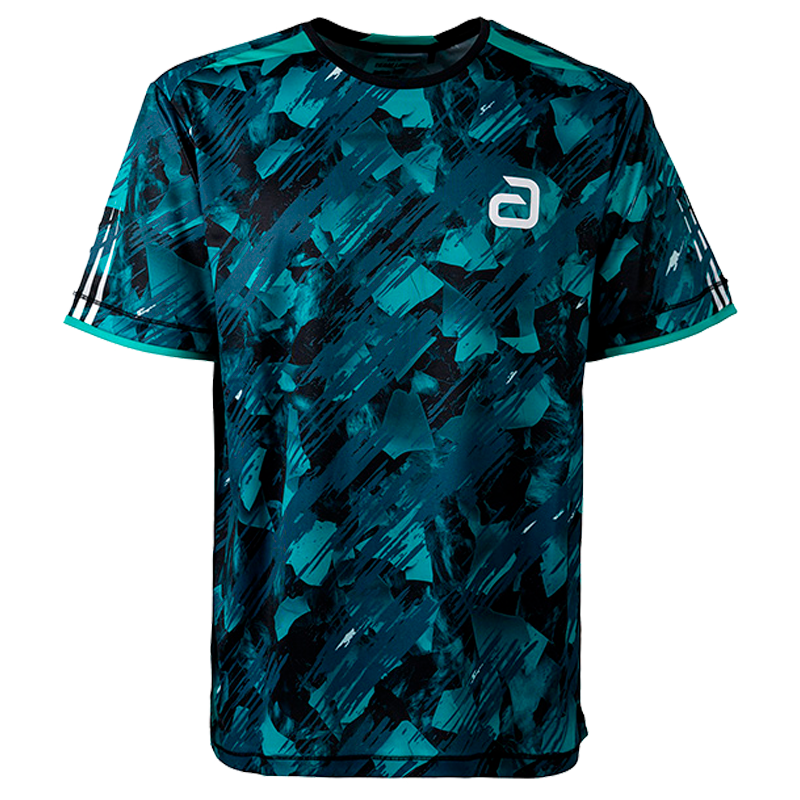 Andro T-shirt Tatio. Grön/svart