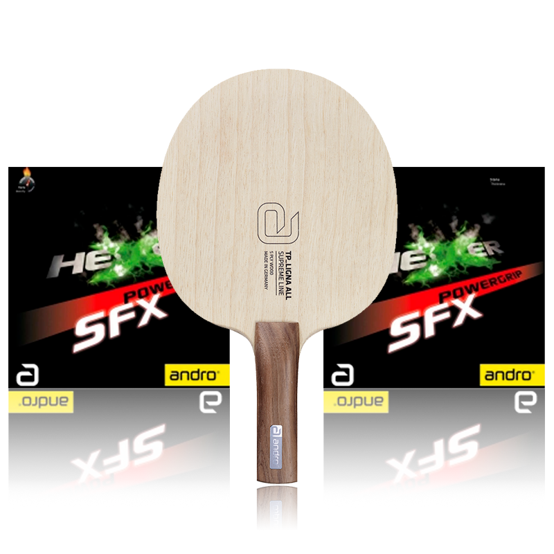 Andro TP_Ligna ALL / Hexer Powergrip SFX