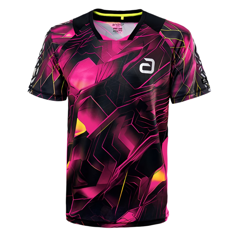 Andro T-shirt Nayton (Neonrosa)